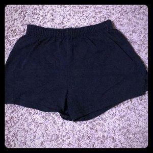 Juniors Black Soffe Shorts